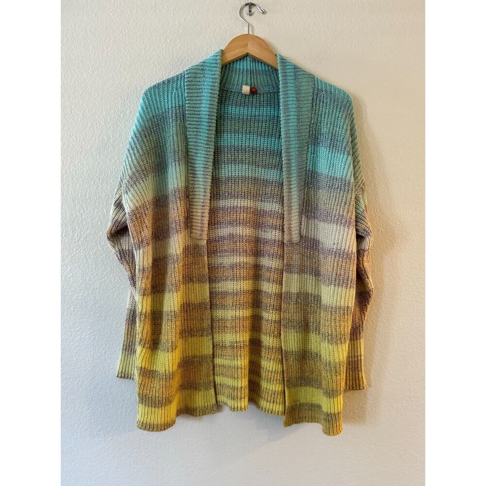 PILCRO x Anthro Space Dye Cardigan Sweater
